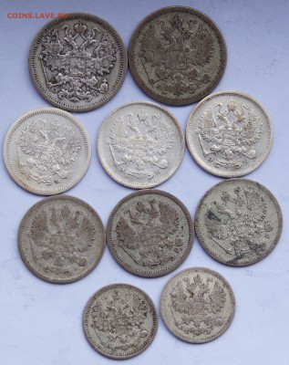 Царский биллон 15коп ,10 коп ,5коп 10 монет до 05.09.15 - DSC08067