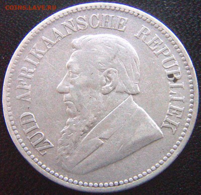 Бурская Республика_2,5 шиллинга 1895. Серебро; 03.09_22.56мс - 10066