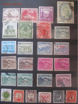 Марки Азии. Пакистан 1 - Марки Азии. Пакистан 1.JPG