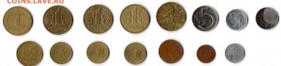 15шт.отл. иностр.монет (Евро,Чехия,Украина) с рубля до 06.09 - img410