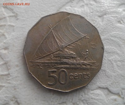 Фиджи 50 центов 1976 Лодка до 09.09.2015 - 20150729_135627