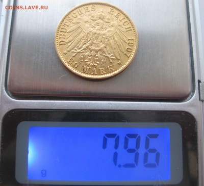 20 марок 1907 года 900 проба - vvvv
