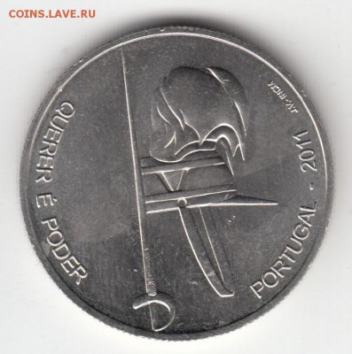 Португалия 2,5 евро 2011 Военная Академия до 06.09.2015 - 70 (2)