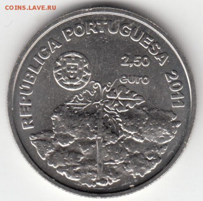 Португалия 2,5 евро 2011 Пику 06.09.2015 - 71 (1)