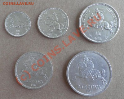Литва. Серебро 1925-36 г.г. - Lith.Ag1925-36.Rv
