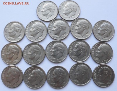 1 ДАЙМ США(33ШТ) - 395056