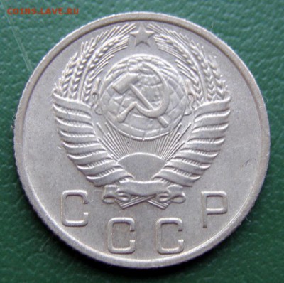 10 коп. 1955 г. UNC (10К_03) до 7.09.2015 в 22.00 по Мск - 10-коп-1955_10К_03_2