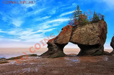 Монеты с ГОРАМИ (любых стран) - Хоупуэллские горы