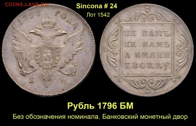 Результаты Sincona # 2 - Лот 1542