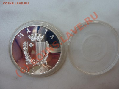 Мальта 5 лир(10экю),1993 г. серебро ПРУФ до 17.08.10 в 22-00 - P1020837.JPG