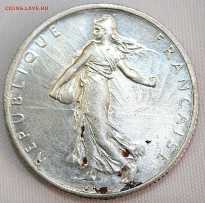 С 1 руб. СТАРАЯ ФРАНЦИЯ 2 франка 1917г. до 11.09.15г. в 22-0 - IMG_7392.JPG