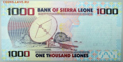 СЬЕРРА ЛЕОНЕ  1000 леоне  2010 г. UNC  до  11.09 - DSCN0559.JPG