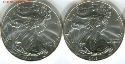 США 1 доллар 2013 Шагающая свобода фикс 2шт  до 12.09.2015 - img913