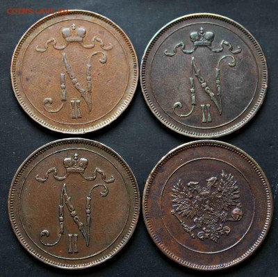 10 PENNIA 1897 1899 1914 1917 10.09.15г. 22:30 - image