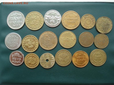 Иностранные жетоны 18 штук до 12.09.2015 в 22.00 МСК - 2