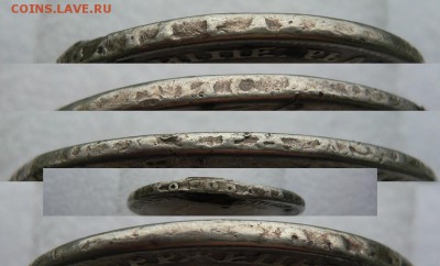 1 рубль 1724 с напайкой на оценку. - Безымянный