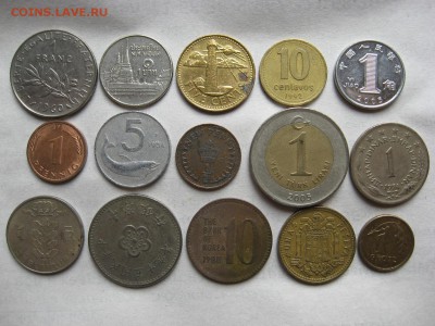 15 монет мира до 22.00 13.09.15 - 1