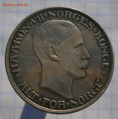 Норвегия 2 кроны 1913 и Бельгия 20 франков 1934. На оценку. - P9090038.JPG