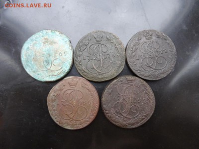 ЛОТ 5 копеечных 5 штук 1769-1792 до 12.09 до 22.00 - DSC05618.JPG