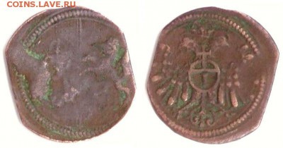 Германия - ? 1 крейцер - ? идентификация - Германия 1 крейцер 0,81gr 16,5mm