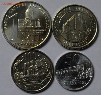 Набор Парагвай 4 монеты до 11.09.2015 22.00 - DSC_0009.JPG