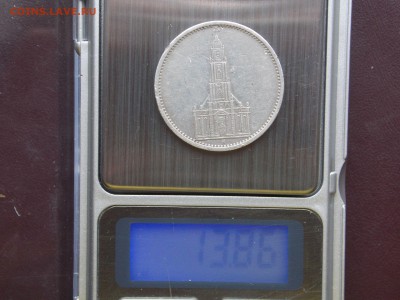 Германия 5 марок 1935 г. Третий Рейх ,до 13.09.15 в 22.00мск - колонна2