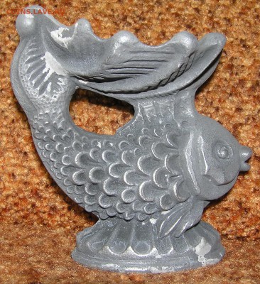 Пепельница "Рыбка" силумин. советский винтаж :) - P1010090