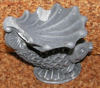 Пепельница "Рыбка" силумин. советский винтаж :) - P1010091