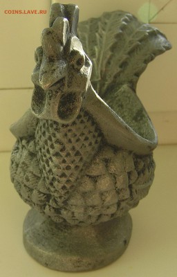 Пепельница "Курица" силумин. советский винтаж :) - курица1.JPG