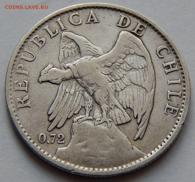 Чили 1 песо 1915, до 16.09.15 в 22:00 МСК - 4654
