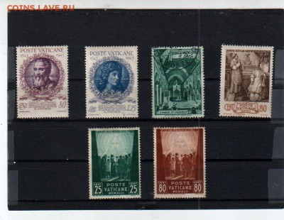 ВАТИКАН (1943-44-49), сборный лот, до 15.09 @ 22:00 - banknote_2312