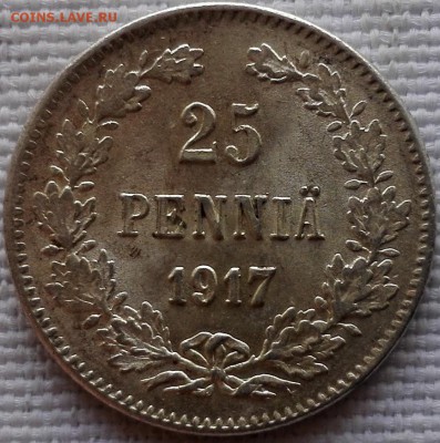 подборка 25 пенни 1916, 1917 S (очень красивые) - 3