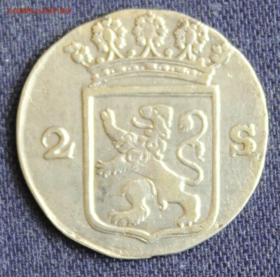 С 1 руб. HOLLANDIA (НИДЕРЛАНДЫ) 2 стивера 1793г. UNC до 16.9 - IMG_7584.JPG
