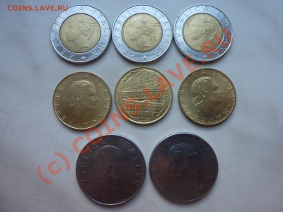 Юбилейные Итальянские лиры 8 монет до 17.08.10 в 22-00 - P1020855.JPG
