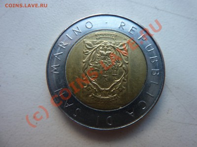 500 лир САН МАРИНО 1988 г. до 17.08.10 в 22-00 - P1020865.JPG