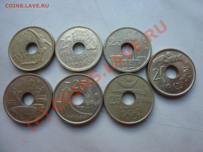Испания подборка 25-песет 7 монет до 18.08. в 22-00 - P1020871.JPG