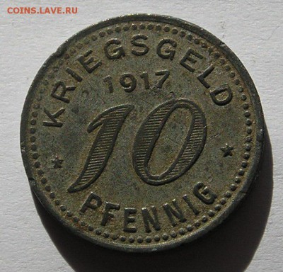 Нотгельд Бармен, 10 Пф. 1917 (12.09) - P1013994.JPG