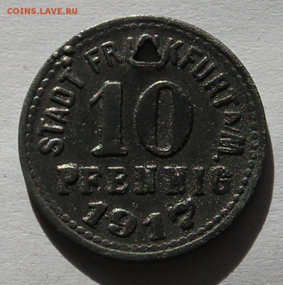 Нотгельд Франкфурт, 10 Пф. 1917 (12.09) - P1014009.JPG