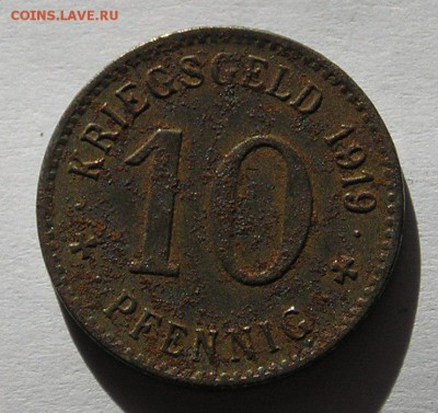 Нотгельд АВаттеншайд, 10 Пф. 1919 (12.09) - P1014019.JPG