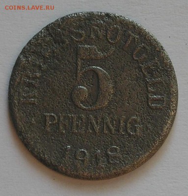 Нотгельд Брауншвейг, 5 пф. 1918 (12.09) - P1014051.JPG