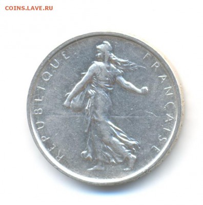Ag. Франция 5 франков 1963 . до 14.09 22:00 - 1