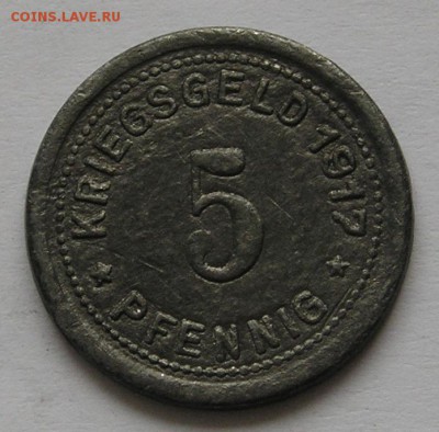 Нотгельд Олигс, 5 пф. 1917 (12.09) - P1014098.JPG