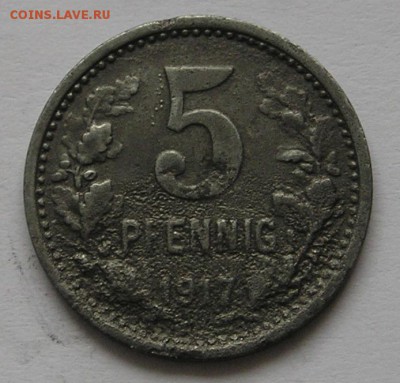 Нотгельд Бонн, 5 Пф.1917 (13.09) - P1014100.JPG
