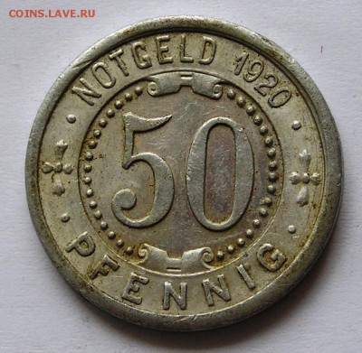 Нотгельд Менден, 50 Пф. 1919 "Собака Баскервилей" (13.09) - P1014116.JPG