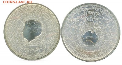 Монеты с картами государств - 5е2006