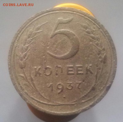 5.15и20 коп 1937 года оценка - 20150912_124458-1