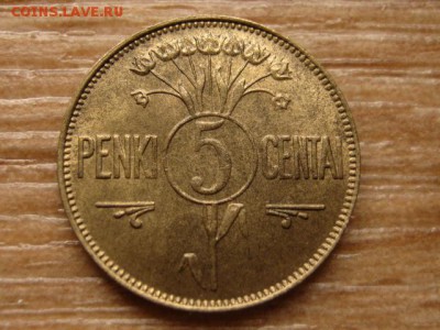 Литва 5 центов 1925 unc до 15.09.15 в 21.00М - IMG_0480