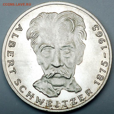 ФРГ_памятные 5 марок 1975(G). Отличное серебро; 12.09_22.32м - 10366