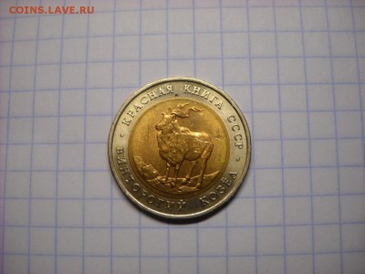 5 руб 1991 г  КК  Рыбный Филин . и Винторогий Козёл - DSCN5977[1].JPG