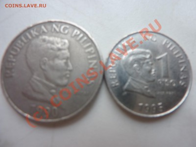 Филиппины 1песо две монеты 1990г,1995г. до 17.08. в 22-00 - P1020908.JPG